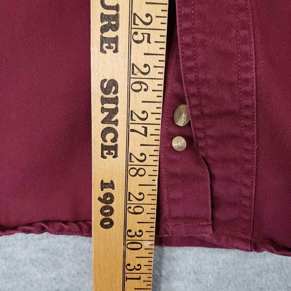 Vintage Lee Denim Collection University of Minnesota Mens‎ Small Burgundy Shirt - Picture 5 of 5